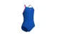 Arena Girls Light Drop Back Solid Παιδικό Ολόσωμο Μαγιό Μπλε, Φούξια