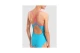 Arena Girls Light Drop Back Solid Παιδικό Ολόσωμο Μαγιό Μπλε, Φούξια