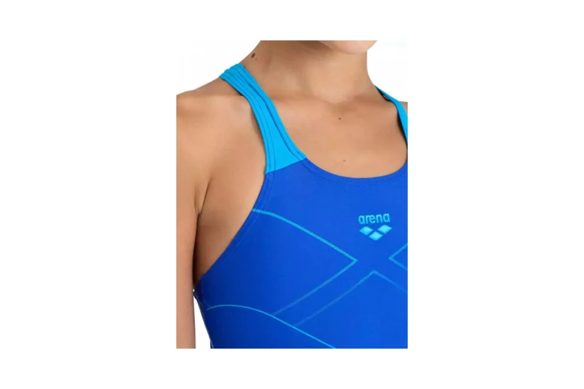 Arena Girls Mark Swimsuit V Back Μαγιό Ολόσωμο (005998980)