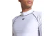 Arena Rash Vest Graphic Ανδρική Μακρυμάνικη Μπλούζα UV Protection Λευκή