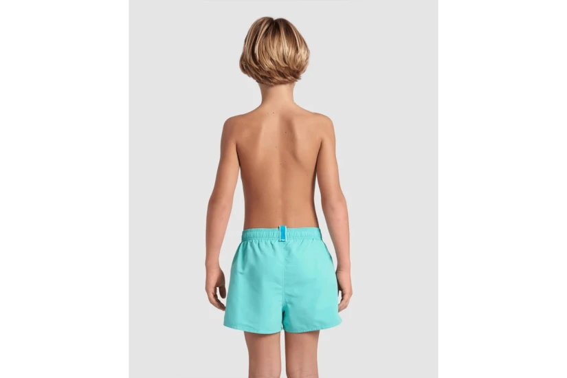 Arena Logo Beach Short Παιδικό Μαγιό Σορτς Τυρκουάζ