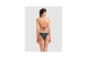 Arena Water Print Triangle Γυναικείο Μαγιό Bikini Μαύρο, Κυπαρισσί