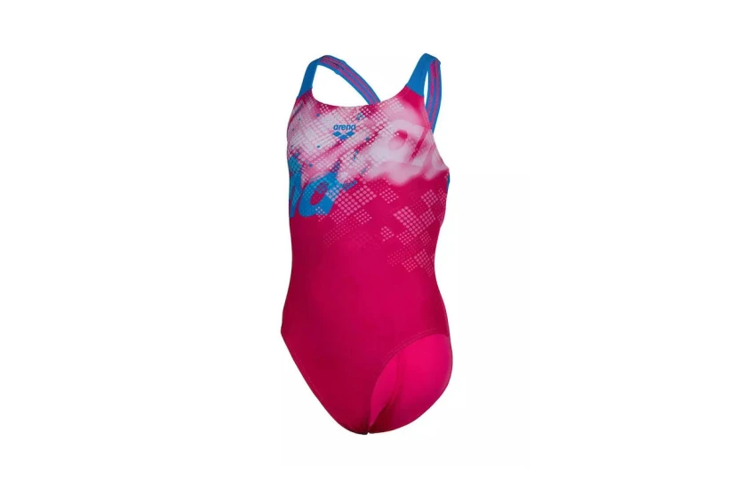 Arena Girls Splash Point Swimsuit V Back Μαγιό Ολόσωμο