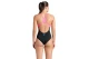 Arena Foggy Dots Swim Pro Γυναικείο Ολόσωμο Μαγιό Μαύρο, Ροζ