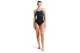 Arena Foggy Dots Swim Pro Γυναικείο Ολόσωμο Μαγιό Μαύρο, Ροζ