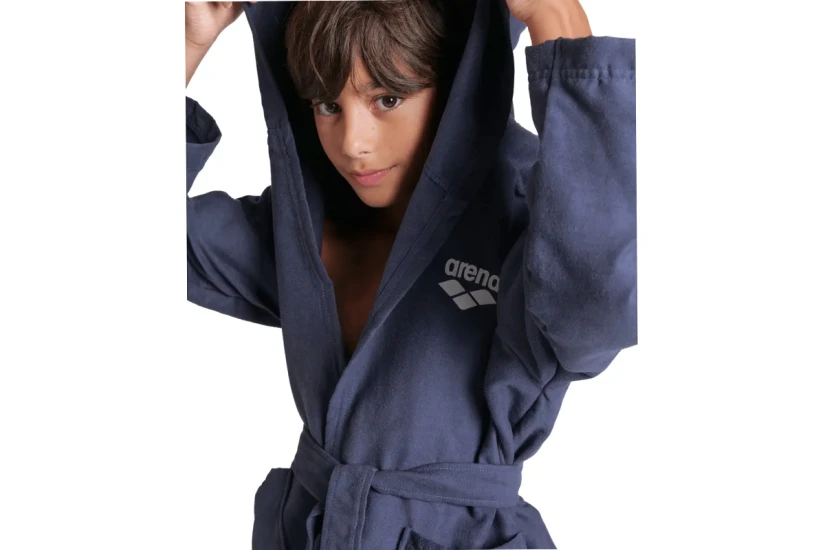 Arena Zeal Jr Robe Παιδικό Μπουρνούζι Ανθρακί