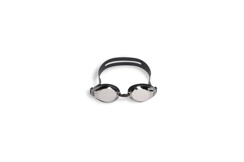 Arena Zoom X-Fit Mirror Unisex Γυαλιά Κολύμβησης Ασημί, Μαύρα