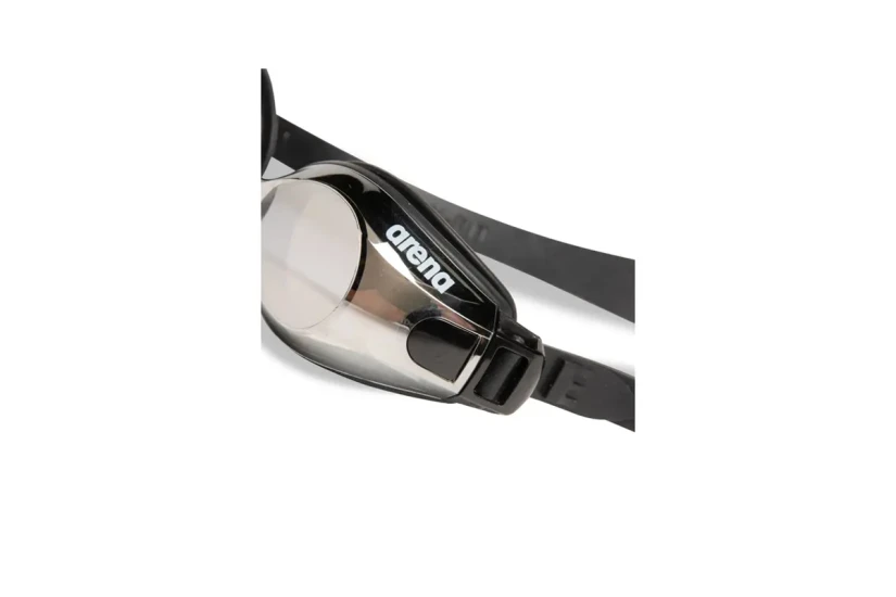 Arena Zoom X-Fit Mirror Unisex Γυαλιά Κολύμβησης Ασημί, Μαύρα