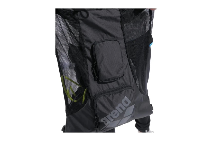 Arena All Set Mesh Backpack Μαύρο 40L