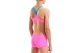 Arena Solid Παιδικό Μαγιό Bikini Φούξια, Μπλε