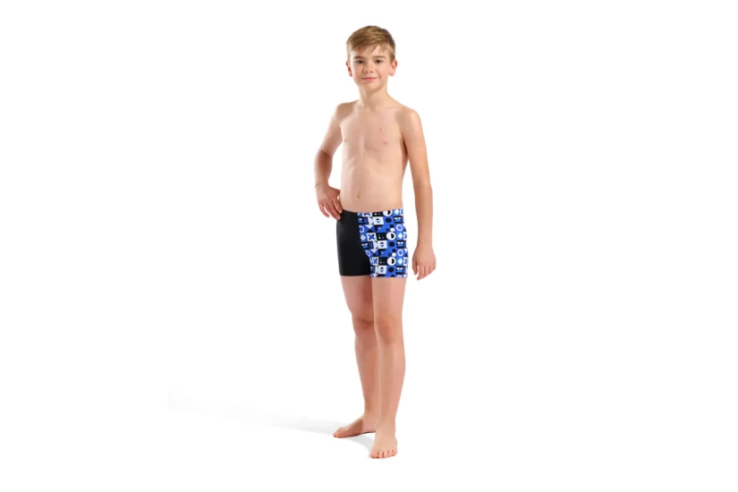 Arena All Over Print Ανδρικό Μαγιό Boxer Μαύρο, Μπλε, Λευκό