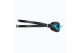 Arena Air Sonic Mirror Αγωνιστικά Γυαλιά Κολύμβησης Άκουα, Μαύρα