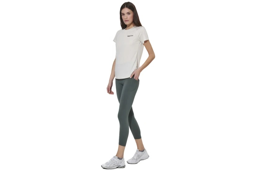 Body Action Γυναικείο Κολάν 7/8 Χακί