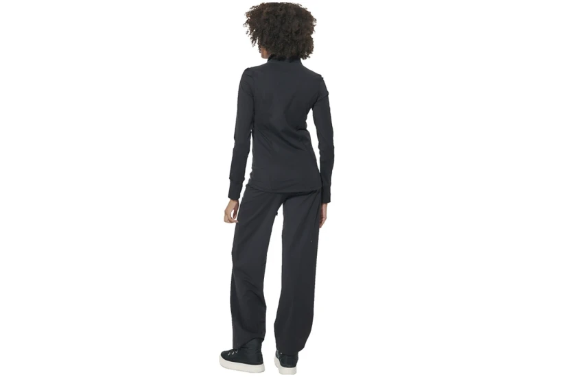 Body Action Open-Hem Παντελόνι Φόρμας Γυναικείο (011625 BLACK-01)