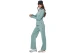 Body Action Open-Hem Παντελόνι Φόρμας Γυναικείο (011625 JADE GREEN-07D)