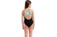 Arena Paint Swim Pro Back Παιδικό Ολόσωμο Μαγιό Μαύρο, Μπλε, Τυρκουάζ, Πορτοκαλί