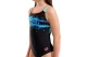 Arena Paint Swim Pro Back Παιδικό Ολόσωμο Μαγιό Μαύρο, Μπλε, Τυρκουάζ, Πορτοκαλί