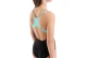 Arena Paint Swim Pro Back Παιδικό Ολόσωμο Μαγιό Μαύρο, Μπλε, Τυρκουάζ, Πορτοκαλί