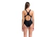 Arena Elastic Swim Pro Γυναικείο Ολόσωμο Μαγιό Μαύρο