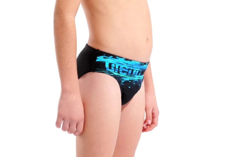 Arena Paint Swim Παιδικό Μαγιό Σλιπ Μαύρο