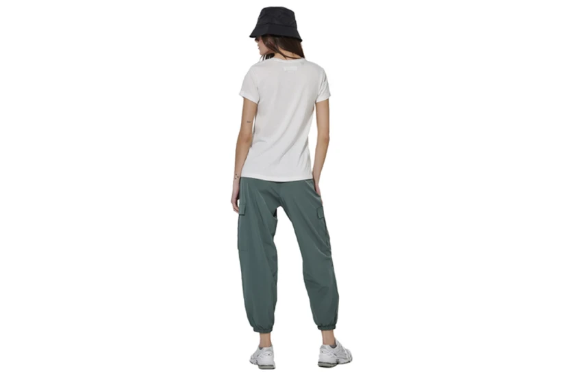 Body Action Poly Stretch Cargo Γυναικείο Παντελόνι Φόρμας Χακί
