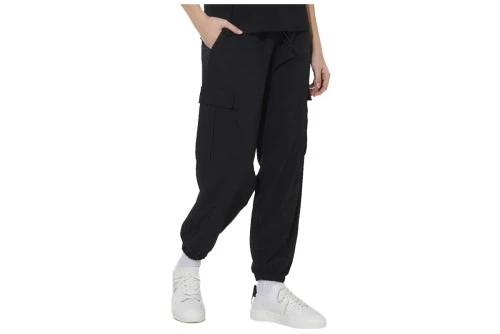 Body Action Poly Stretch Cargo Παντελόνι Φόρμας Γυναικείο (021623 BLACK-1)