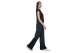 Body Action Modal Wide-Leg Γυναικείο Παντελόνι Φόρμας Μαύρο
