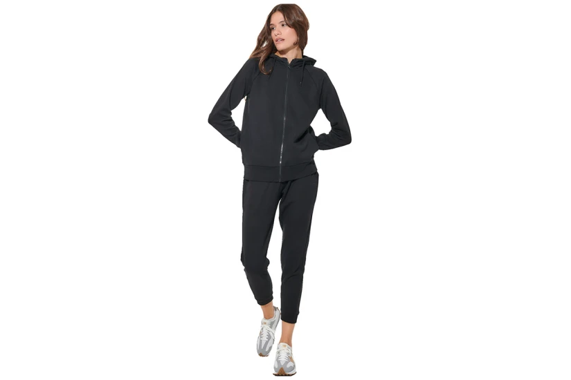 Body Action Fleece Skinny Παντελόνι Φόρμας Γυναικείο (021627 BLACK-01)