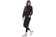 Body Action Fleece Skinny Παντελόνι Φόρμας Γυναικείο (021627 BLACK-01)