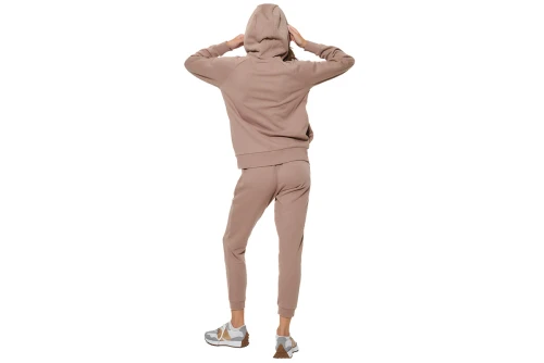 Body Action Fleece Skinny Παντελόνι Φόρμας Γυναικείο (021627 MOCHA MERINGUE-05E)