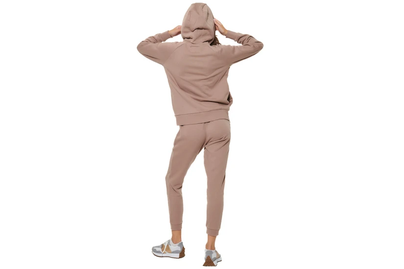 Body Action Fleece Skinny Παντελόνι Φόρμας Γυναικείο (021627 MOCHA MERINGUE-05E)