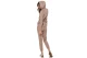 Body Action Fleece Skinny Παντελόνι Φόρμας Γυναικείο (021627 MOCHA MERINGUE-05E)