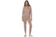Body Action Fleece Skinny Παντελόνι Φόρμας Γυναικείο (021627 MOCHA MERINGUE-05E)