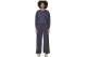 Body Action Modal Wide-Leg Παντελόνι Φόρμας Γυναικείο (021634 EBONY BLUE-04E)