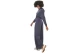 Body Action Modal Wide-Leg Παντελόνι Φόρμας Γυναικείο (021634 EBONY BLUE-04E)