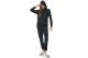 Body Action Terry Skinny Παντελόνι Φόρμας Γυναικείο (021637 BLACK-01)