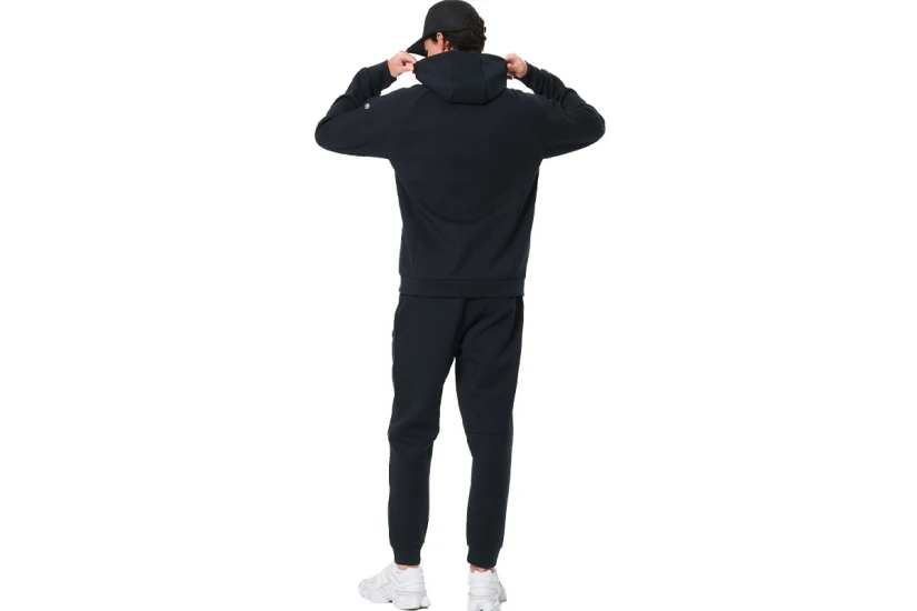 Body Action Sport Gym Tech Fleece Ανδρικό Παντελόνι Φόρμας Μαύρο