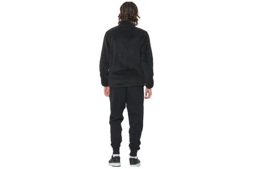 Body Action Fleece Sportstyle Παντελόνι Φόρμας Ανδρικό (023627 BLACK-01)