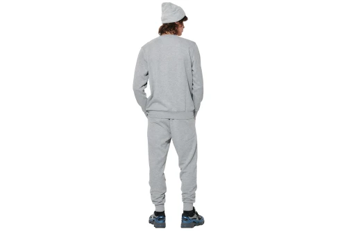 Body Action Fleece Sportstyle Παντελόνι Φόρμας Ανδρικό (023627 LIGHT MELANGE GREY-03C)