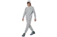 Body Action Fleece Sportstyle Παντελόνι Φόρμας Ανδρικό (023627 LIGHT MELANGE GREY-03C)