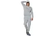 Body Action Fleece Sportstyle Παντελόνι Φόρμας Ανδρικό (023627 LIGHT MELANGE GREY-03C)