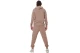 Body Action Fleece Sportstyle Παντελόνι Φόρμας Ανδρικό (023627 MOCHA MERINGUE-05E)