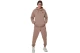 Body Action Fleece Sportstyle Παντελόνι Φόρμας Ανδρικό (023627 MOCHA MERINGUE-05E)