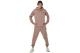 Body Action Fleece Sportstyle Παντελόνι Φόρμας Ανδρικό (023627 MOCHA MERINGUE-05E)