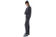 Body Action Fleece Open-Leg Παντελόνι Φόρμας Ανδρικό (023628 EBONY BLUE-04E)