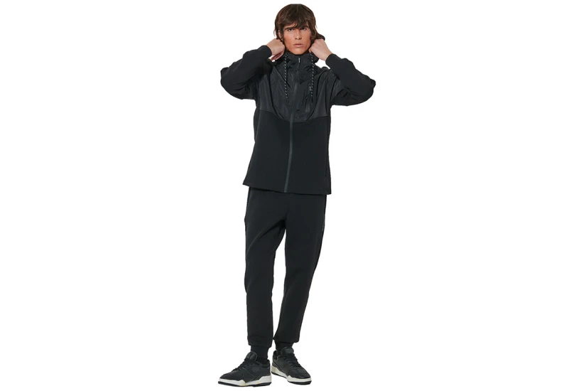 Body Action Scuba Knit Παντελόνι Φόρμας Ανδρικό (023630 BLACK-01)