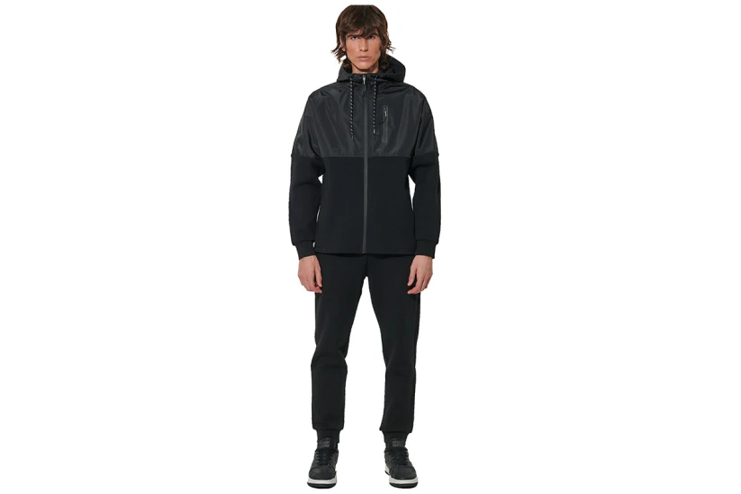 Body Action Scuba Knit Παντελόνι Φόρμας Ανδρικό (023630 BLACK-01)