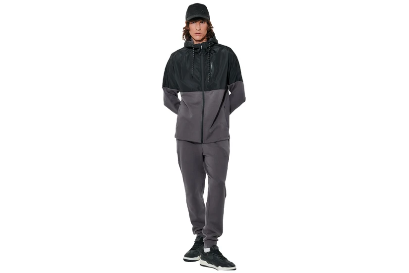 Body Action Scuba Knit Παντελόνι Φόρμας Ανδρικό (023630 BOULEVARD GREY-03B)
