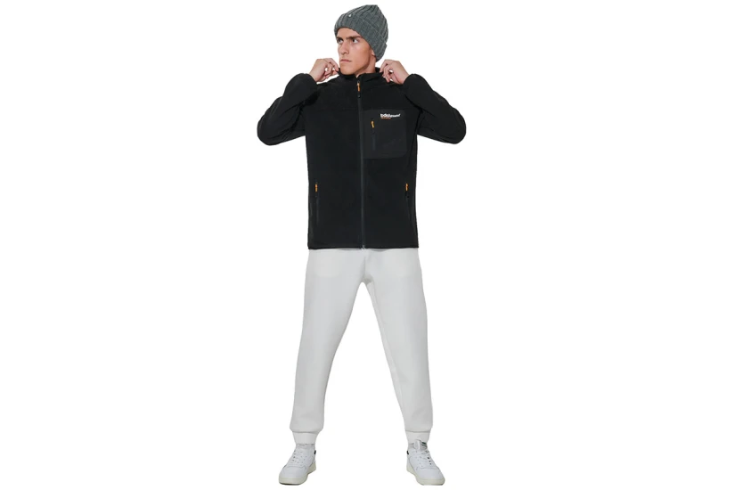 Body Action Scuba Knit Παντελόνι Φόρμας Ανδρικό (023630 WHITE OFF-05A)