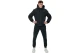 Body Action Fleece Παντελόνι Φόρμας Ανδρικό (023634 BLACK-01)